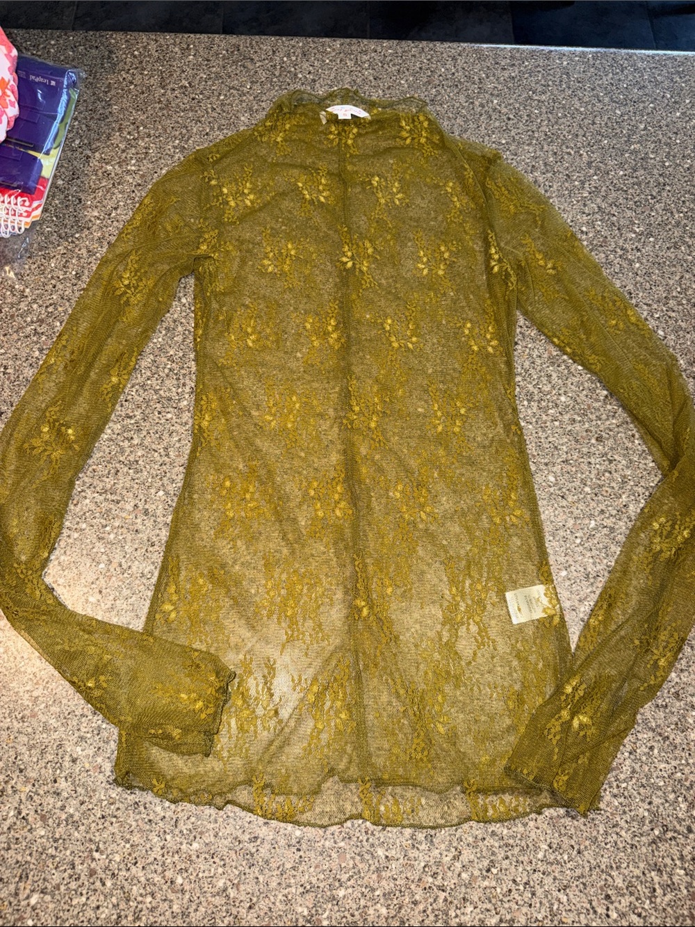 Sweet Generis lace long sleeve shirt